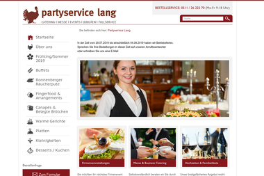 partyservicelang.de - Catering Services Ronnenberg