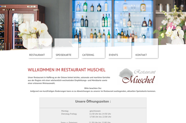 restaurant-muschel-haffkrug.de - Catering Services Scharbeutz