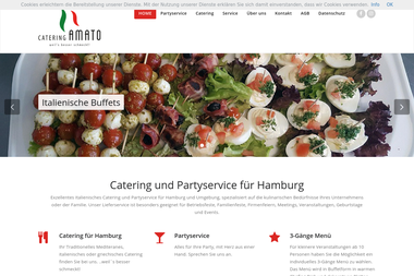 catering-amato.de - Catering Services Schenefeld