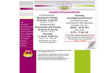 gasthaus-enrico.de - Catering Services Schifferstadt