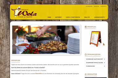 metzger-wolz.de/content/speiseplan.shtml - Catering Services Schorndorf