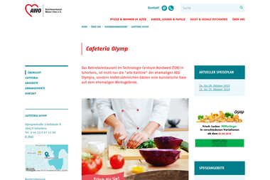 cafeteria-olymp.de - Catering Services Schortens