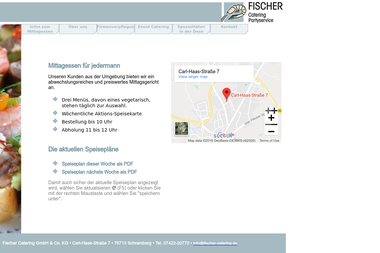 fischer-schramberg.de - Catering Services Schramberg