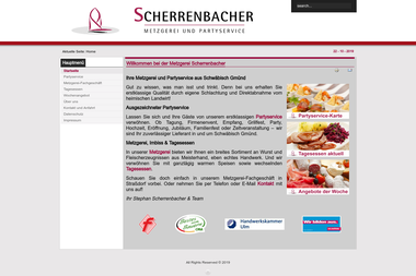 metzgerei-scherrenbacher.de - Catering Services Schwäbisch Gmünd