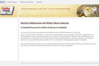 muellermenue-catering.de - Catering Services Seevetal