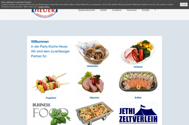 partykueche-heuer.de - Catering Services Seevetal