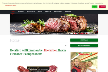 hielscher-fleischwaren.de - Catering Services Siegburg