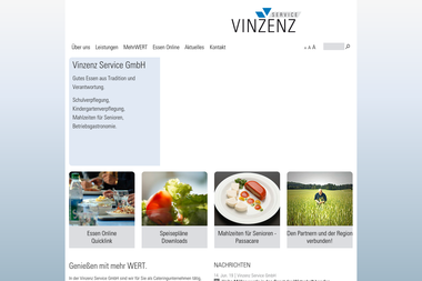 vinzenz-service.de - Catering Services Sigmaringen