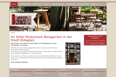 hotel-berggarten.de - Catering Services Springe