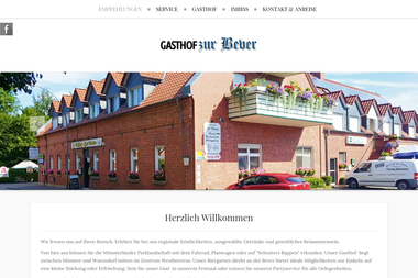 gasthof-zur-bever.de - Catering Services Telgte