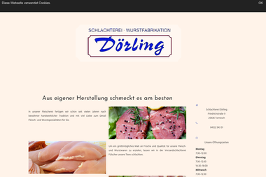 fleischerei-doerling.de - Catering Services Tornesch