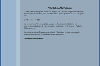 pfeifer-catering.de - Catering Services Trier