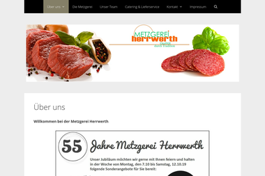 metzgerei-herrwerth.de - Catering Services Waghäusel