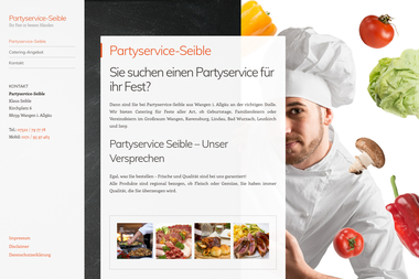 partyservice-seible.de - Catering Services Wangen Im Allgäu