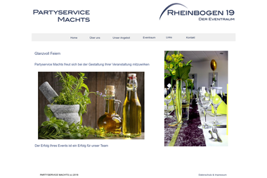 partyservice-machts.de - Catering Services Wesseling