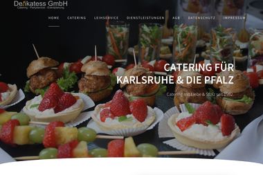 delikatess-gmbh.de - Catering Services Wörth Am Rhein