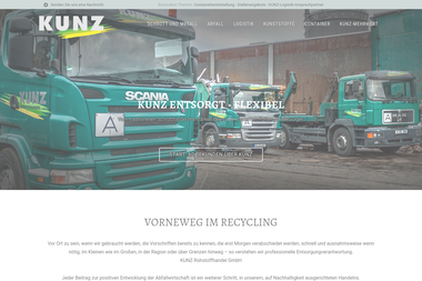 kunz.de - Containerverleih Augsburg