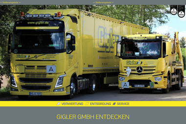 gigler.de - Containerverleih Augsburg