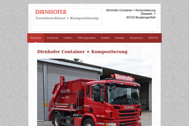 container-dirnhofer.de - Containerverleih Burglengenfeld