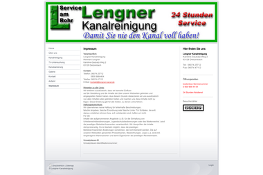 lengner-kanal.de/impressum - Containerverleih Dietzenbach