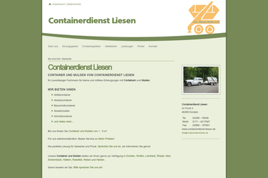 containerdienst-liesen.de - Containerverleih Dorsten