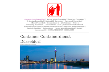 containerdienst-duesseldorf.com - Containerverleih Düsseldorf