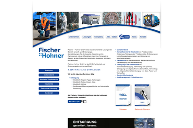 fischer-hohner.de - Containerverleih Gersthofen