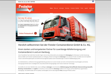 freisler.com - Containerverleih Hamburg