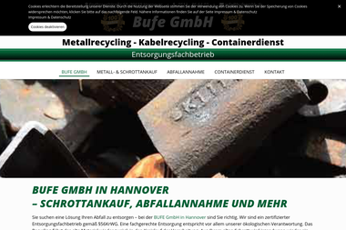 bufegmbh.de - Containerverleih Hannover