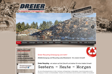 dreier-recycling.de - Containerverleih Hechingen