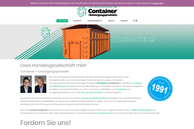 loewe-container.de - Containerverleih Hohen Neuendorf