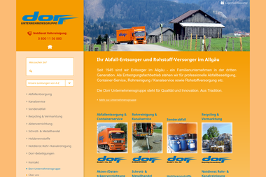 dorr.de/index.php - Containerverleih Kaufbeuren