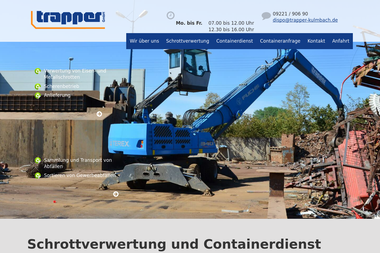 trapper-kulmbach.de - Containerverleih Kulmbach