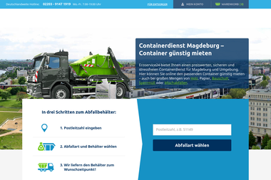 ecoservice24.com/de/containerdienst-magdeburg - Containerverleih Magdeburg