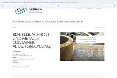 schielle.de - Containerverleih Mindelheim