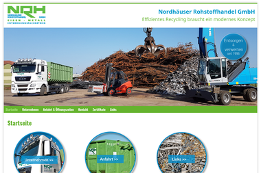 nrh-recycling.de - Containerverleih Nordhausen