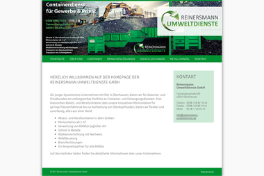 reinersmann-umweltdienste.de - Containerverleih Oberhausen