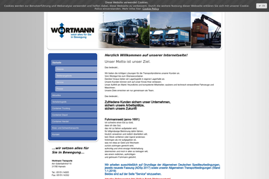 wortmann-transporte.de - Containerverleih Paderborn