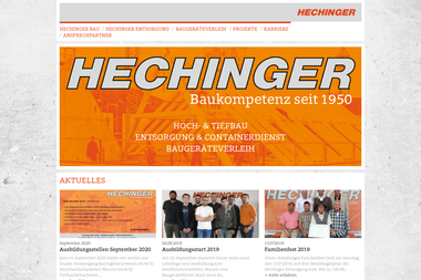 hechinger-gmbh.de - Containerverleih Pfaffenhofen An Der Ilm