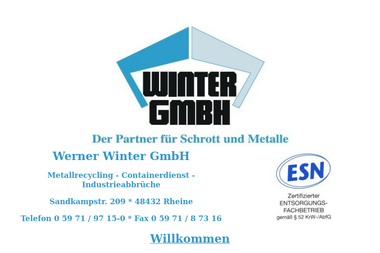 werner-winter-gmbh.de - Containerverleih Rheine