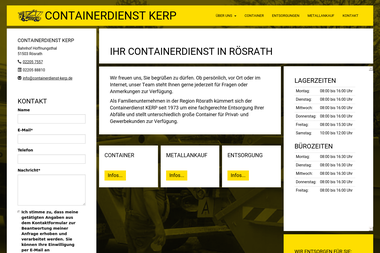 containerdienst-kerp.de - Containerverleih Rösrath