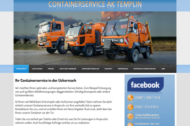 containerservice-templin.de - Containerverleih Templin