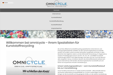 kunststoffrecycling-omnicycle.de - Containerverleih Vreden