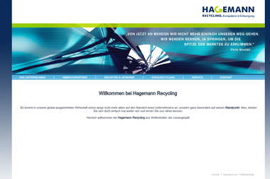 hagemann-recycling.de - Containerverleih Wolfenbüttel