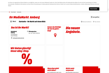 mediamarkt.de/markt/amberg - Anlage Amberg