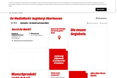mediamarkt.de/markt/augsburg-oberhausen - Anlage Augsburg