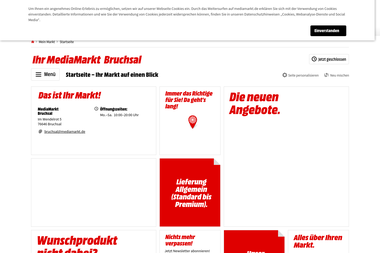 mediamarkt.de/markt/bruchsal - Anlage Bruchsal
