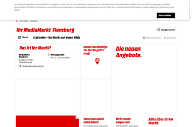 mediamarkt.de/markt/flensburg - Anlage Flensburg