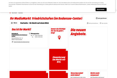 mediamarkt.de/markt/friedrichshafen - Anlage Friedrichshafen