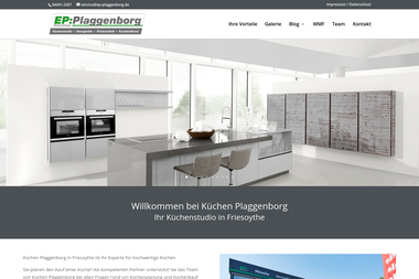 kuechen-plaggenborg.de - Anlage Friesoythe